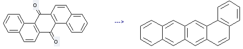 Benzo[a]naphthacene can be prepared by dibenz[a,h]anthracene-7,14-dione